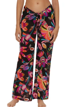 Trina Turk Bottoms-Luminary Mesh Cover Pants