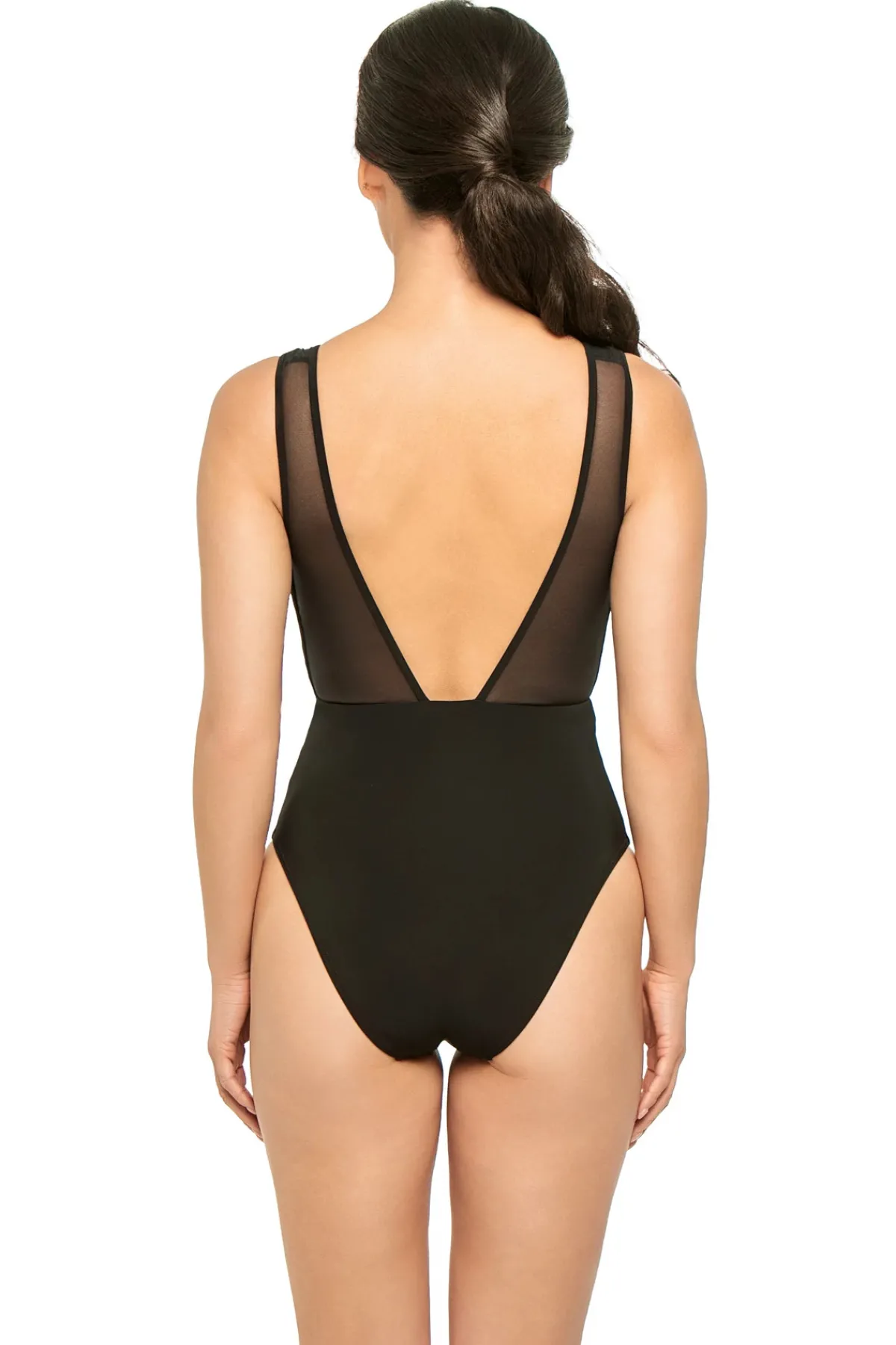 Jets Swimwear Australia Plunge|Tank-Lure One Piece Swimsuit