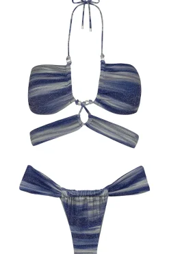 Vix Swimwear Halter|Bikinis-Lurex Gi Bandeau Bikini Top