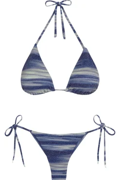 Vix Swimwear Triangle|Halter-Lurex Triangle Bikini Top