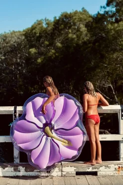 Sunnylife Inflatable Pools & Floats-Luxe Hibiscus Pool Float