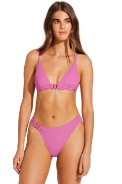 Vitamin A Triangle|Bikinis-Luxe Link Triangle Bikini Top