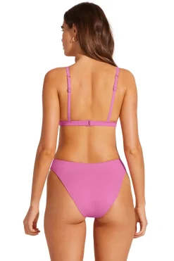 Vitamin A Triangle|Bikinis-Luxe Link Triangle Bikini Top
