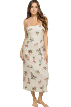 Kivari Sundresses-Tie Back Midi Dress