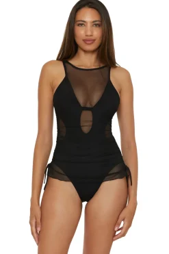 Becca by Rebecca Virtue Monokini / Cut Out|High Neck-Macie One Piece Swimsuit