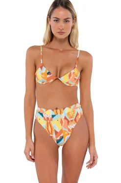 B. Swim Bralette|Bikinis-Macie Underwire Bikini Top