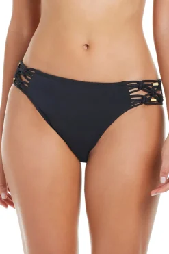 Bleu Rod Beattie Hipster|Bikinis-Macrame Tab Side Hipster Bikini Bottom