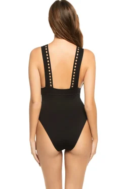 Shan High Leg|Plunge-Maeva One Piece Swimsuit