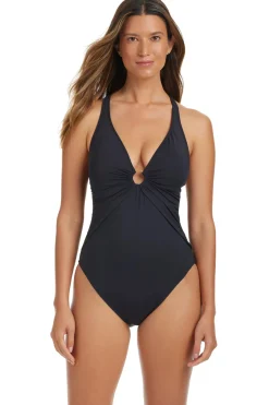 Bleu Rod Beattie Plunge|One Pieces-Maillot X-Back One Piece Swimsuit