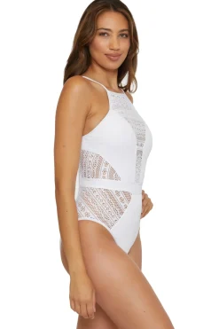 Becca by Rebecca Virtue High Neck|One Pieces-Makayla High Neck One Piece Swimsuit
