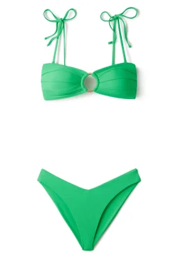 Summerful High Leg|Brazilian / Cheeky-Malibu Brazilian Bikini Bottom
