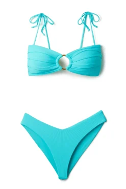 Summerful High Leg|Brazilian / Cheeky-Malibu Brazilian Bikini Bottom