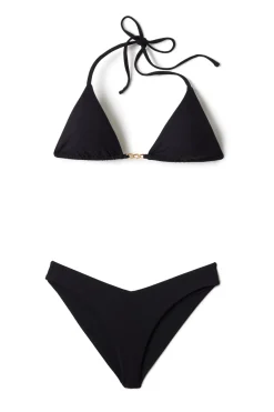 Summerful High Leg|Brazilian / Cheeky-Malibu Brazilian Bikini Bottom