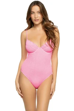 Love & Bikinis One Pieces-Malibu Scallop One Piece Swimsuit