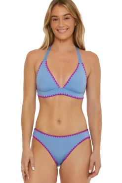 Lucky Brand Triangle|Halter-Marbella Halter Bikini Top