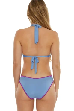 Lucky Brand Triangle|Halter-Marbella Halter Bikini Top