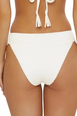 Isabella Rose High Leg|Hipster-Maui Banded Hipster Bikini Bottom