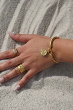 Ellie Vail Jewelry-Maya Coin Bracelet