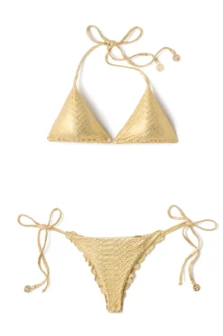 Luli Fama High Leg|Tie Side-Medusa Brazilian Tie Side Bikini Bottom