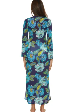 Trina Turk Sundresses-Mesh Cover Up Maxi Dress