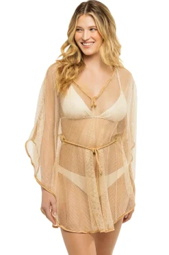 Despi Caftans|Tunics-Mesh Short Caftan