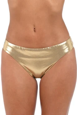 Sunshine 79 Hipster|Bikinis-Metallic Hipster Bikini Bottom