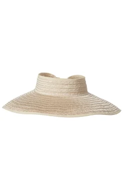 San Diego Hat Hats-Metallic Paper Straw Visor