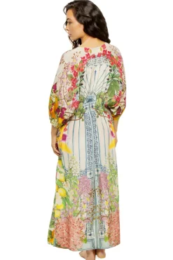 Carolina K Caftans-Midi Caftan Dress