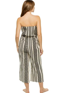 Dia Collections Jumpsuits / Rompers-Midi Strapless Jumpsuit