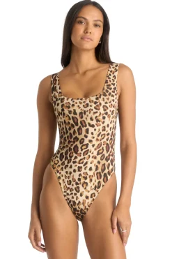 Vitamin A High Leg|Tank-Mika One Piece Swimsuit