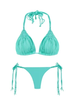 PQ Swim Tie Side|Brazilian / Cheeky-Mila Tie Side Brazilian Bikini Bottom