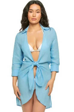 PQ Swim Kimonos / Robes-Millie Linen Kimono