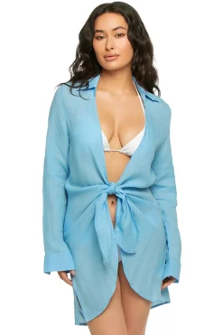 PQ Swim Kimonos / Robes-Millie Linen Kimono