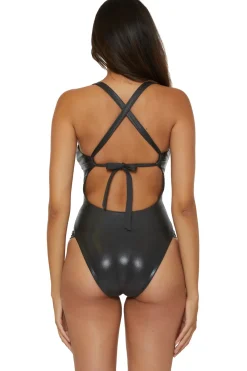 Becca by Rebecca Virtue High Leg|One Pieces-Millie One Piece Swimsuit