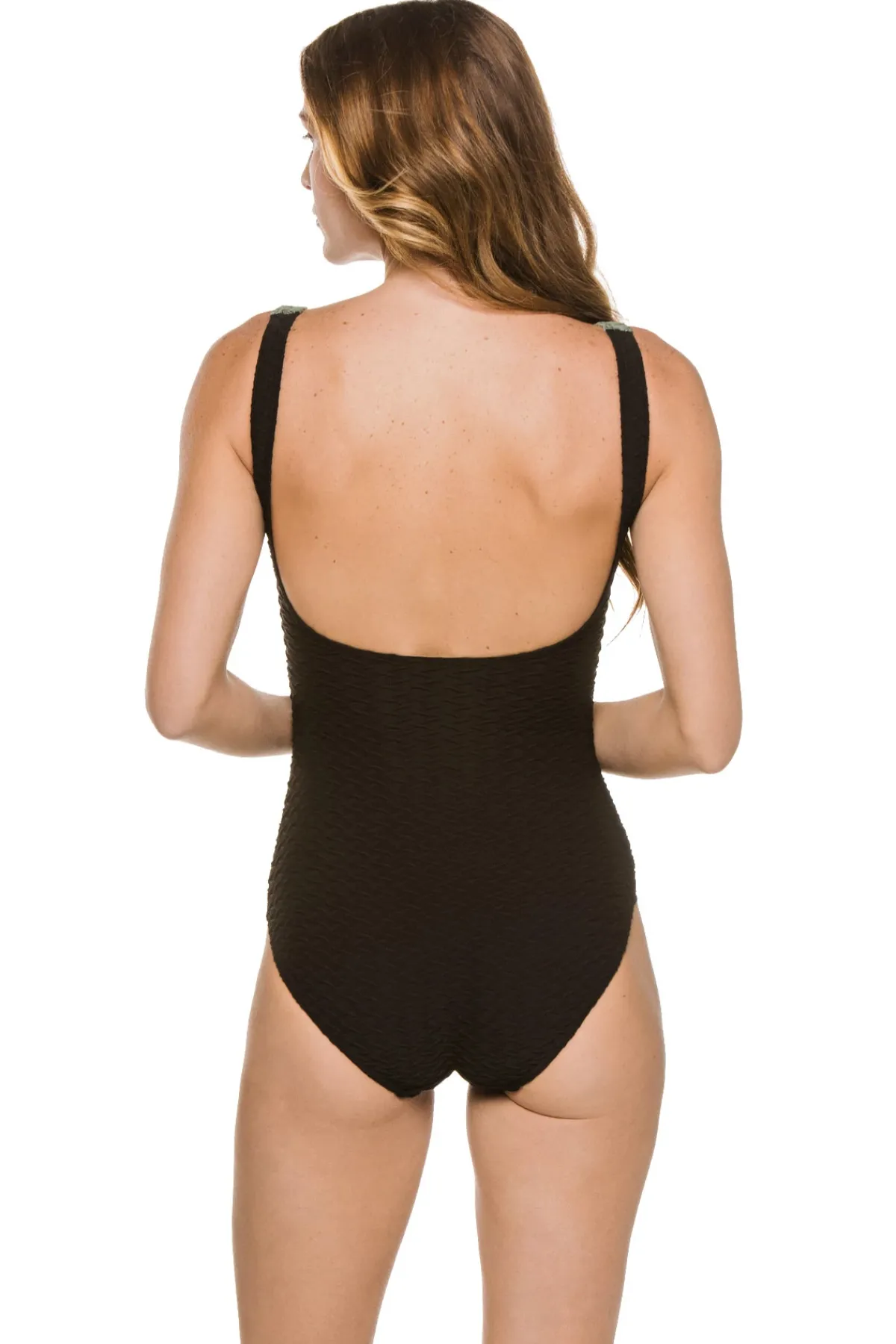 Paula Beachwear Tank|One Pieces-Mimizan Over The Shoulder One Piece Swimsuit