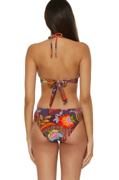 Becca by Rebecca Virtue Triangle|Halter-Mira Halter Bikini Top