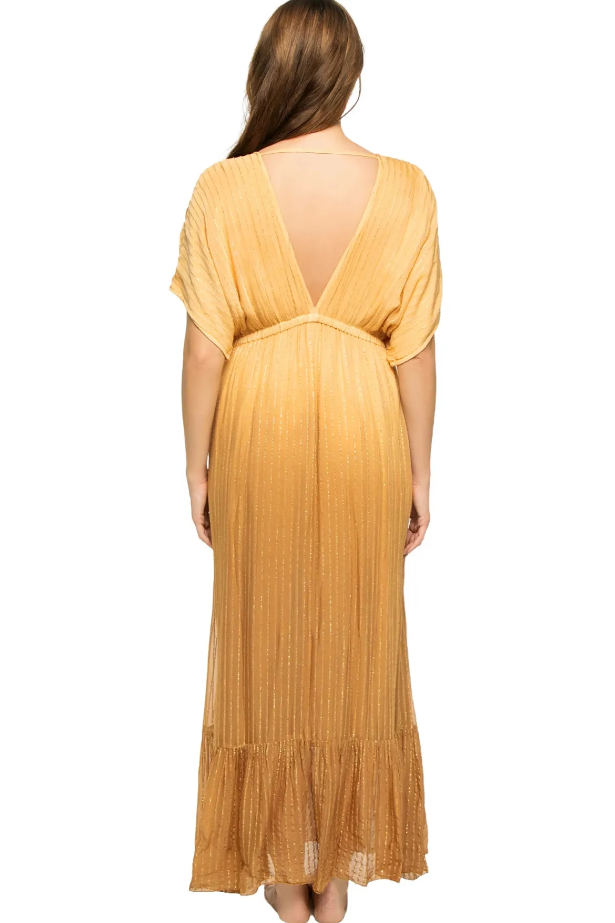 Z & L Europe Sundresses-Mistic Sand Maxi Dress