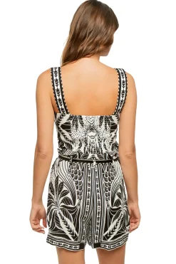Farm Rio Jumpsuits / Rompers-Monochrome Romper