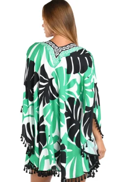 Sunshine 79 Kimonos / Robes-Monstera Kimono