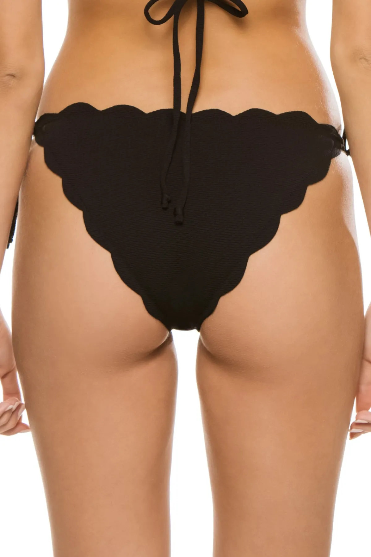 Marysia Tie Side|Brazilian / Cheeky-Mott Scallop Tie Side Brazilian Bikini Bottom