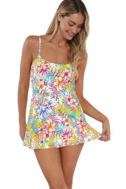 Sunsets Swimdress / Skirted|One Pieces-Naomi Swim Dress