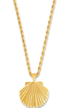 Ellie Vail Jewelry-Natalia Oversized Shell Necklace
