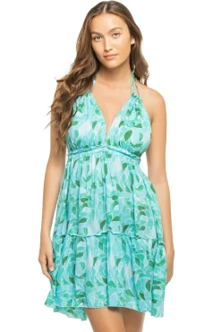Tiare Hawaii Sundresses-Nelly Halter Mini Dress