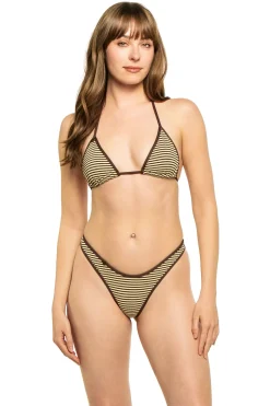 Frankies Bikinis X Bella Hadid Triangle|Halter-Nick Triangle Bikini Top
