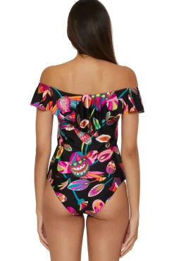 Trina Turk Bandeau|Tankinis-Off Shoulder Bandeau Tankini Top