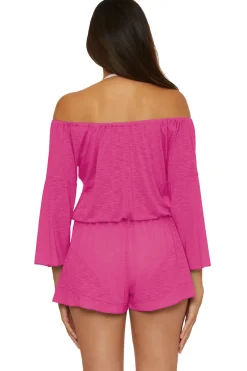 Becca by Rebecca Virtue Jumpsuits / Rompers-Off Shoulder Romper