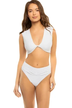 Ramy Brook Bikinis-Oliwia Twist Front Bikini Top