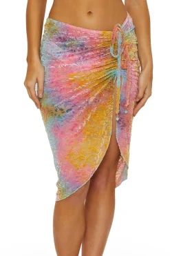 Isabella Rose Bottoms-Ombre Burnout way Skirt