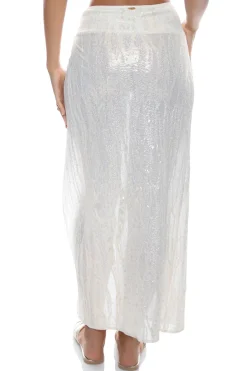 Luli Fama Bottoms-Opalescence Maxi Skirt