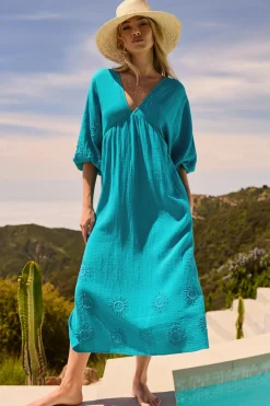 Trina Turk Sundresses-Open Back Maxi Dress